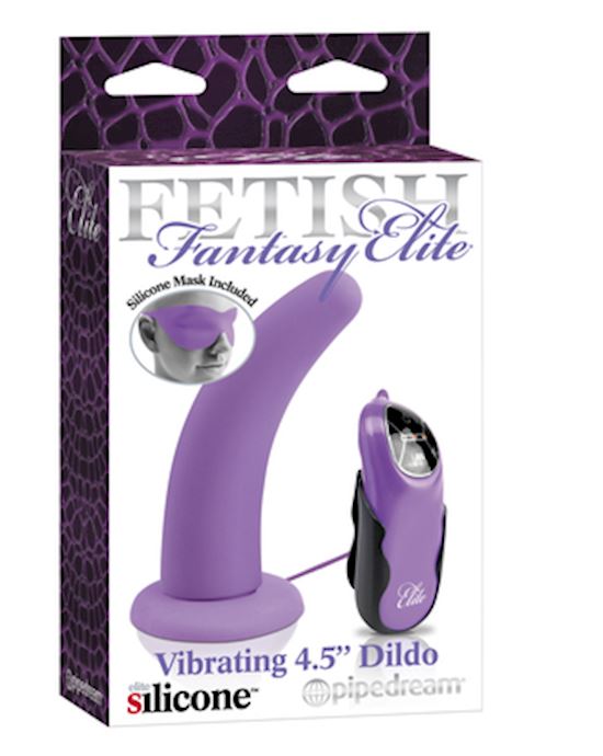 Fetish Fantasy Elite Vibrating 4.5 Inch Dildo