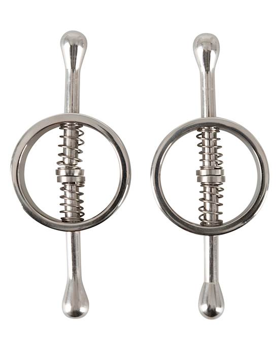 Spring-loaded Nipple Clamps