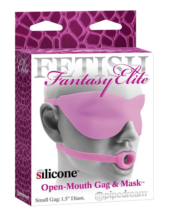 Fetish Fantasy Elite Open-mouth Gag & Mask