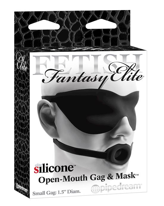 Fetish Fantasy Elite Open-mouth Gag & Mask