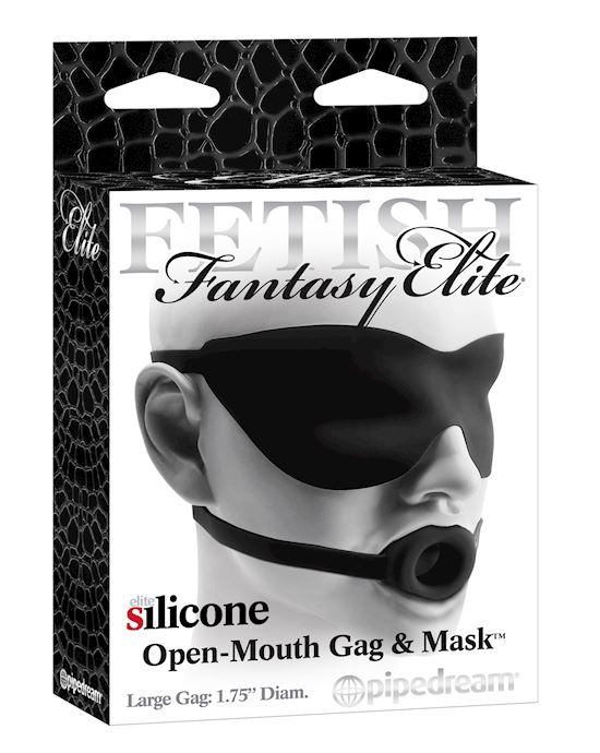 Fetish Fantasy Elite Large Open-mouth Gag & Mask