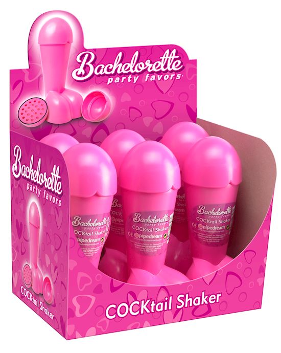 Bachelorette Party Naughty Cocktail Shaker Box Of 6