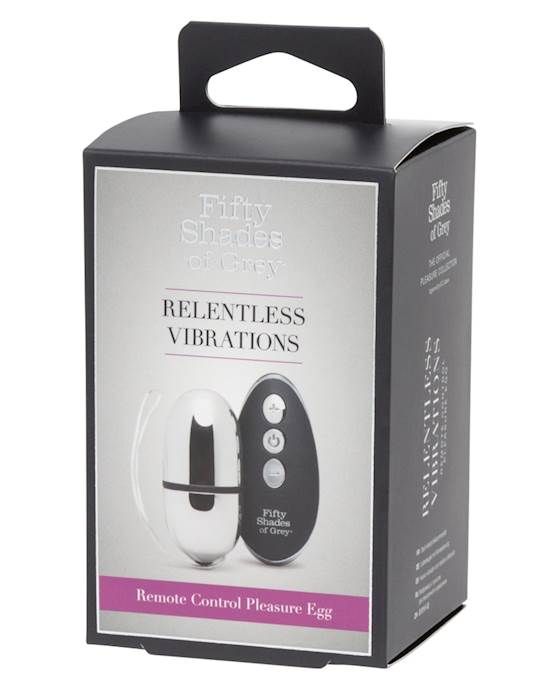 Fifty Shades Of Grey Relentless Vibrations Pleasure Egg