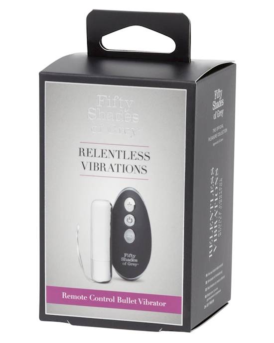 Fifty Shades Of Grey Relentless Vibrations Bullet Vibe