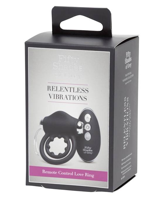 Fifty Shades Of Grey Relentless Vibrations Love Ring