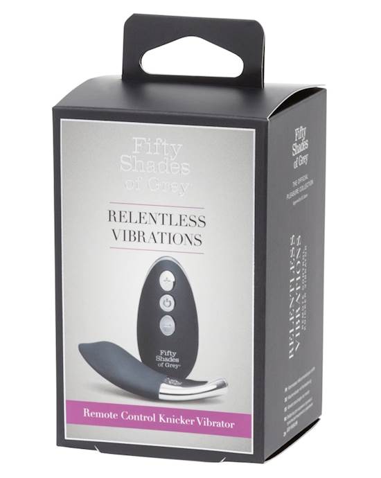 Fifty Shades Of Grey Relentless Vibrations Knicker Vibrator