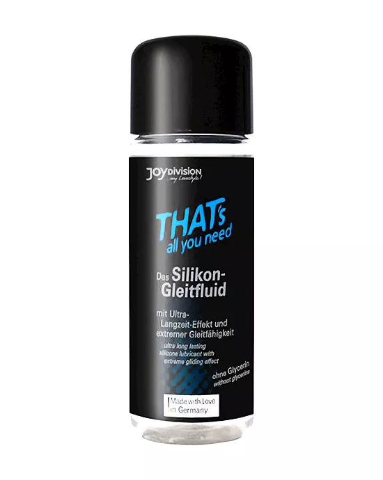 THATs All You Need Silicone Based Lubricant