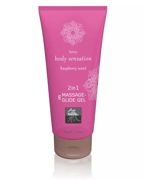 2in1 Raspberry Scent Gel 200ml