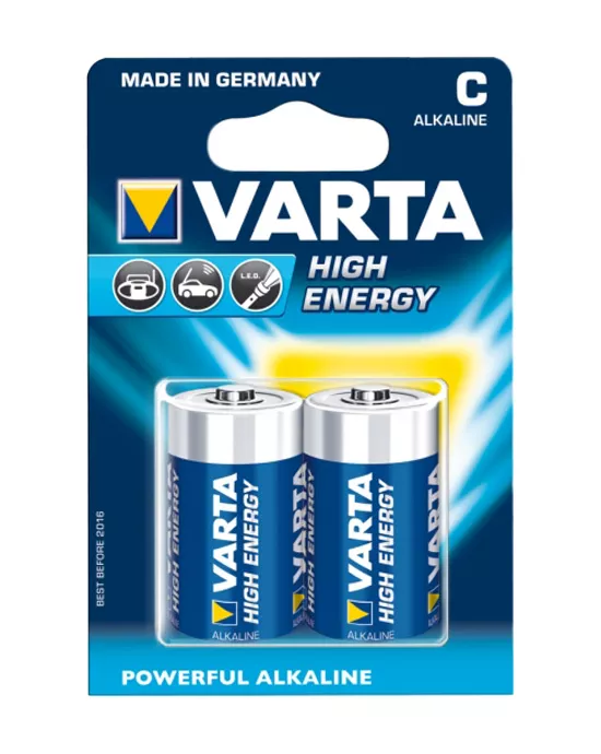 Varta C Batteries 2pk