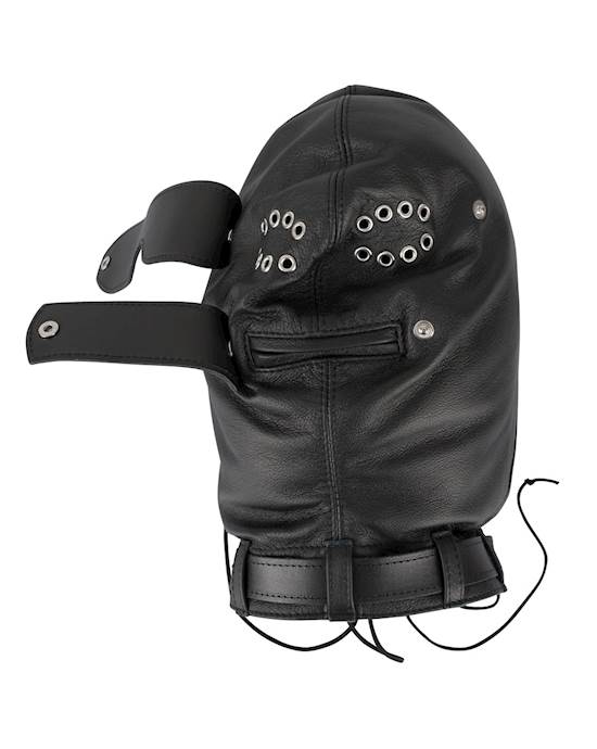 Leather Isolation Mask
