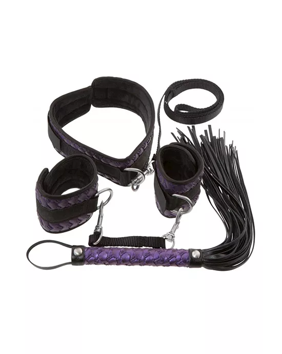 Bad Kitty Furious Flogger Bondage Set