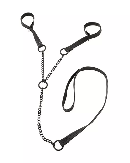 Bad Kitty Handcuffs Leash