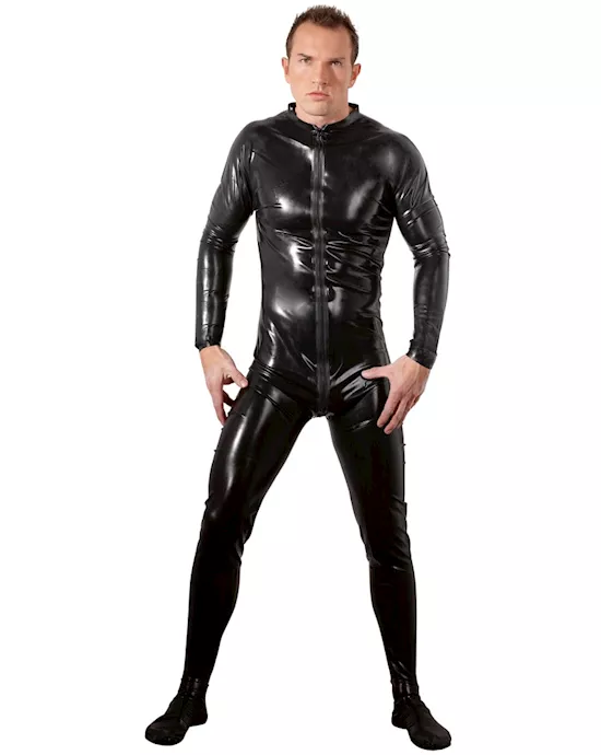 Mens Latex Jumpsuit