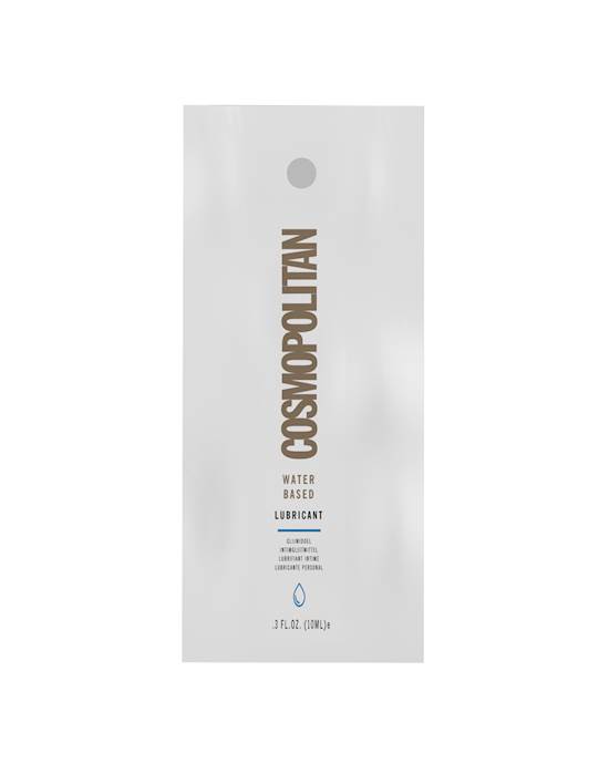 Cosmo  WaterBased Lubricant  Foil  10ml