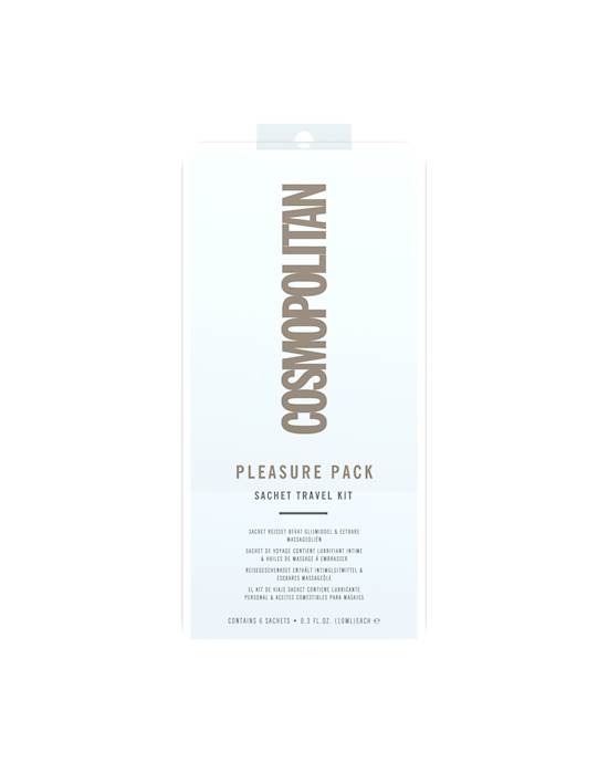 Cosmo Pleasure Pack - Sachet Travel Kit