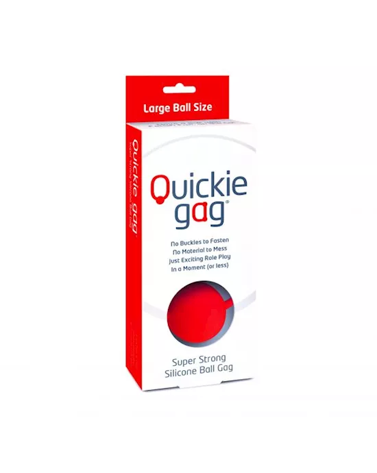 Quickie Ball Gag  Large