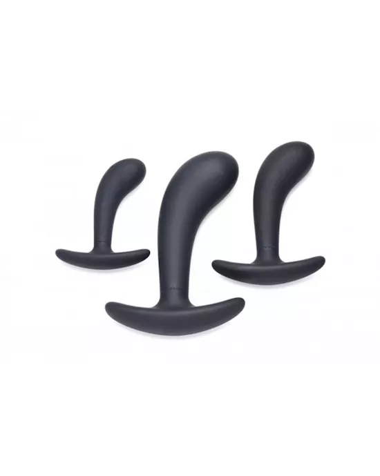 3 Piece Curved Anal Trainer Set