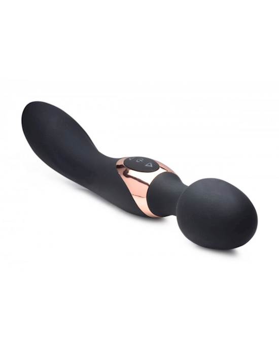 Wand Essentials 10x Dual Duchess 2-in-1 Silicone Massager 