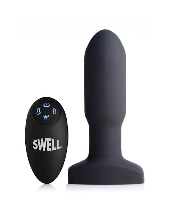 Swell Remote Control Inflatable 10x Vibrating Missile Anal Plug - 5.5 Inch