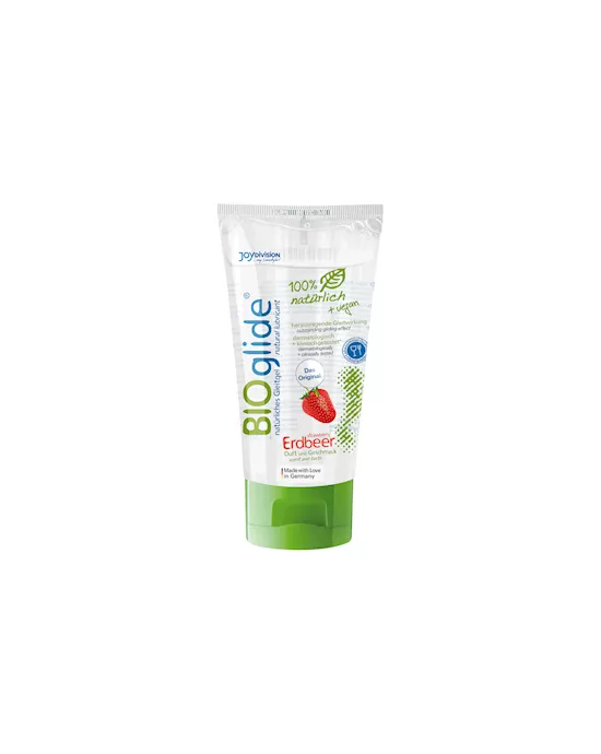BIOglide Flavoured Lubricant  Strawberry  80 ml