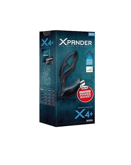 Xpander X4 Plus Rechargeable Power Rocket Prostate Stimulator