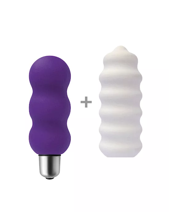 Joystick MicroVibrator Set  Papillon