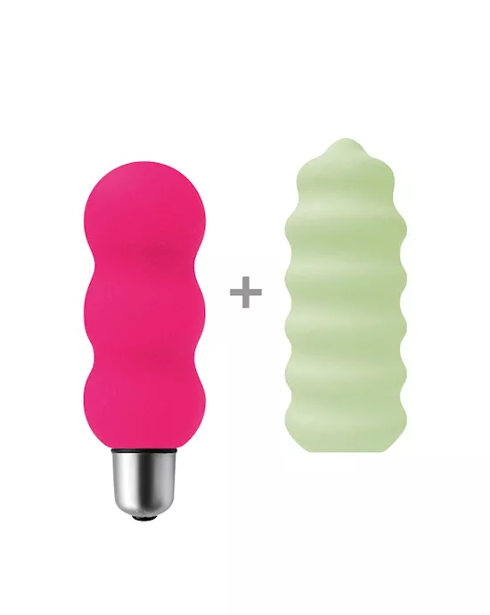 Joystick MicroVibrator Set  Papillon
