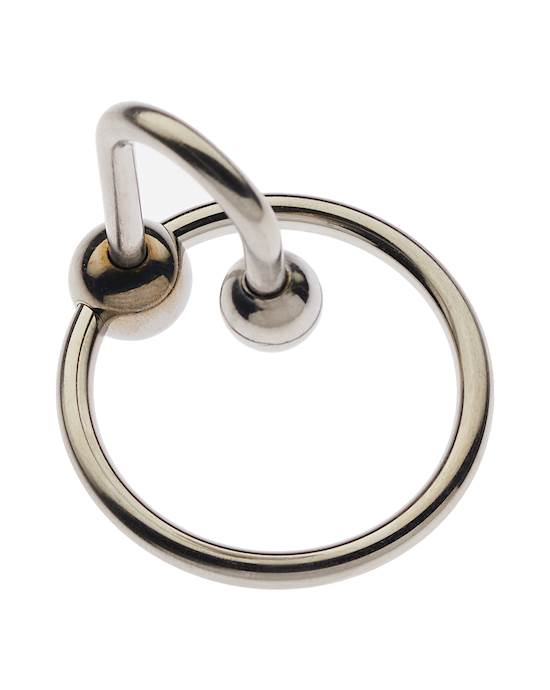 Kink Stainless Steel Ball End Head Ring  28mm