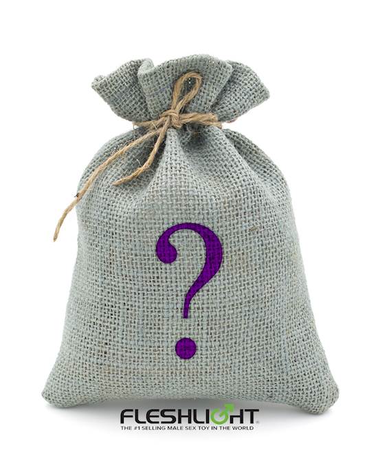 Fleshlight Mystery Bag - Masturbator, Lubricant, Shower Mount And Toy Cleaner