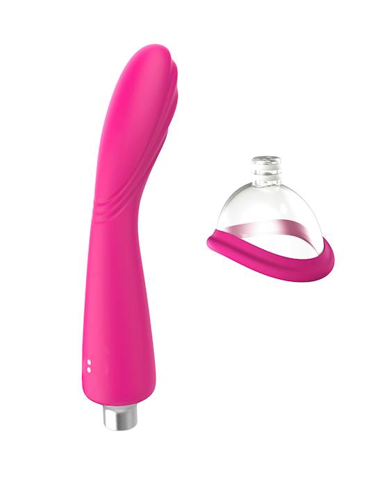 G Spot Vibrator With Pussy Pump 