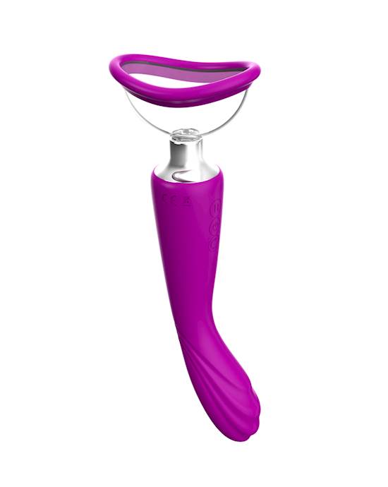 G Spot Vibrator with Pussy Pump