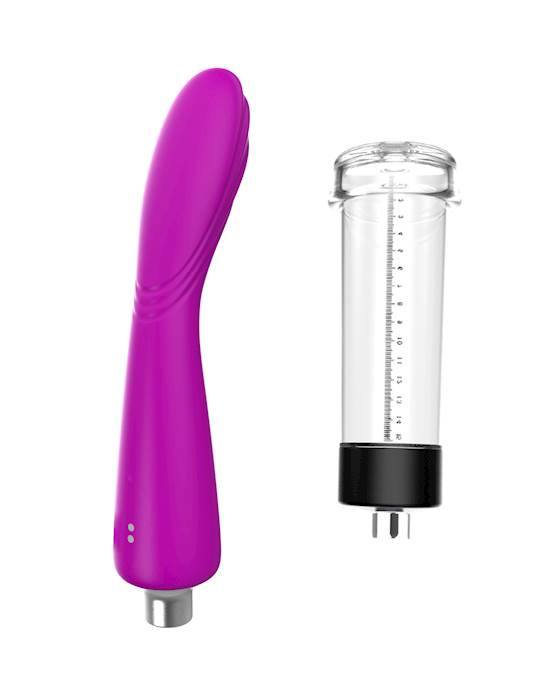 G Spot Vibrator With Penis Pump 