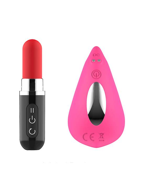 Abby Lipstick Remote Control Wearable Vibrator