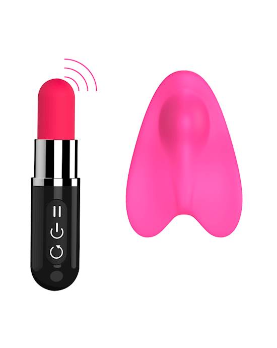 Ebby Lipstick Remote Control Wearable Vibrator