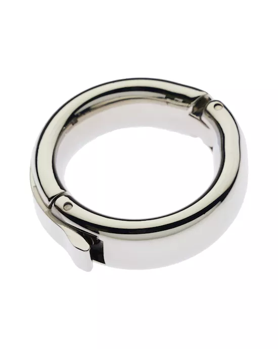 Kink Range Adjustable Steel Cock Ring - 40-46mm 