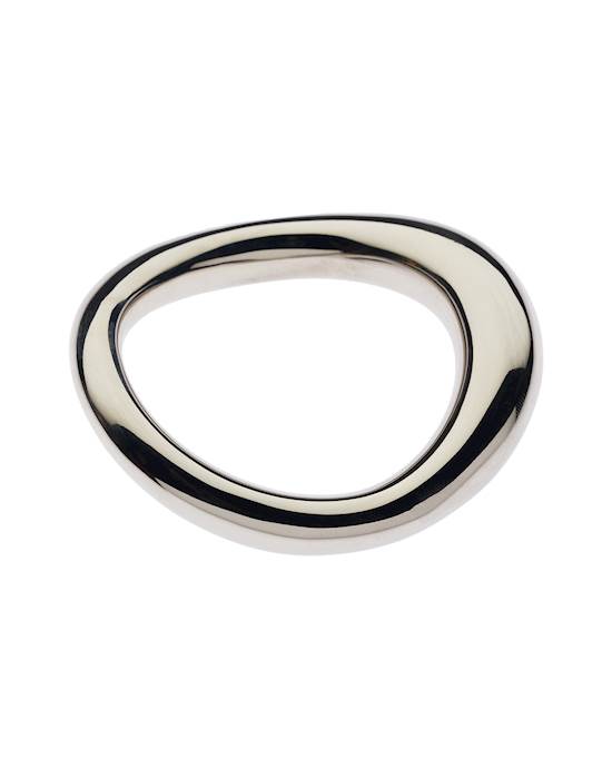 Kink Range Stainless Steel Bent Cock Ring  475mm
