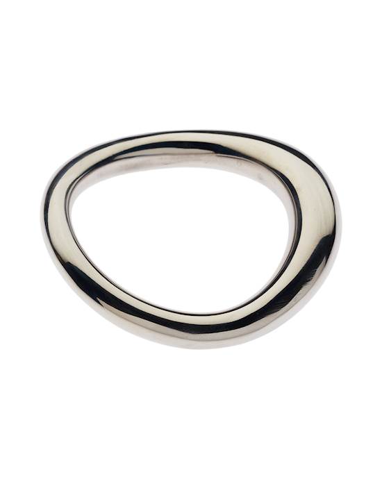 Kink Range Stainless Steel Bent Cock Ring  525mm