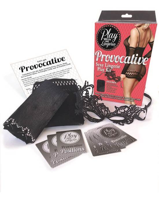 Play With Me Provocative Lingerie Play Kit