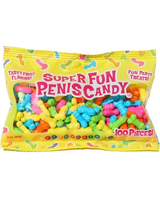 Super Fun Penis Candy 100 Pc.3 Oz Bag