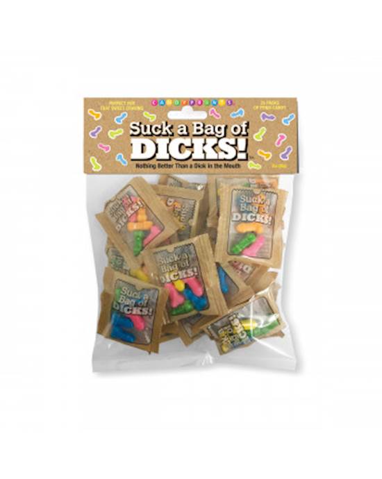Suck A Bag Of Dicks Candies - Bag Of 25