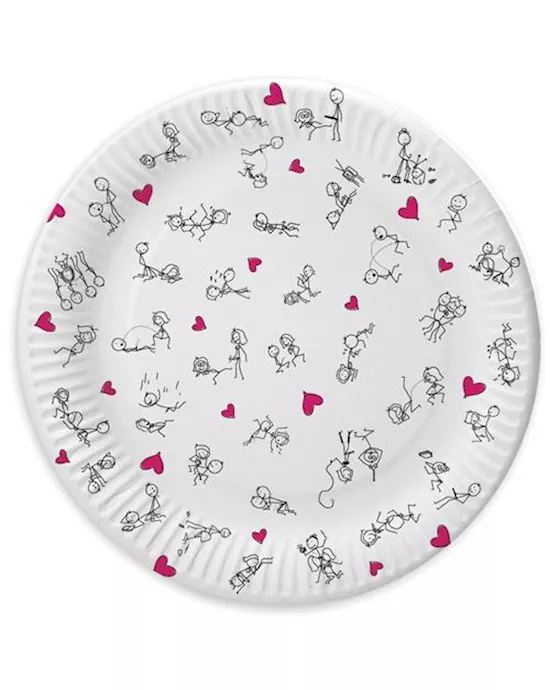 Dirty Dishes Stick Figure Style