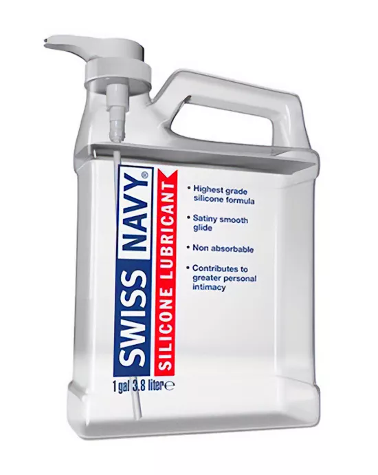 Swiss Navy Silicone Based Lubricant  3785ml