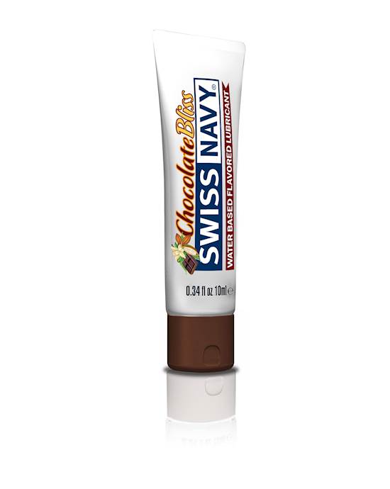 Swiss Navy Chocolate Bliss Flavoured Lubricant - 10ml