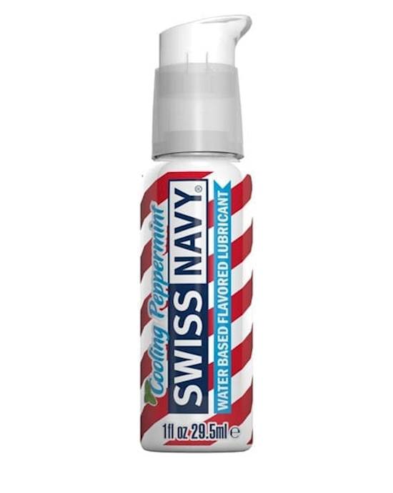 Swiss Navy Waterbased Flavoured Lubricant - Cooling Peppermint - 30ml