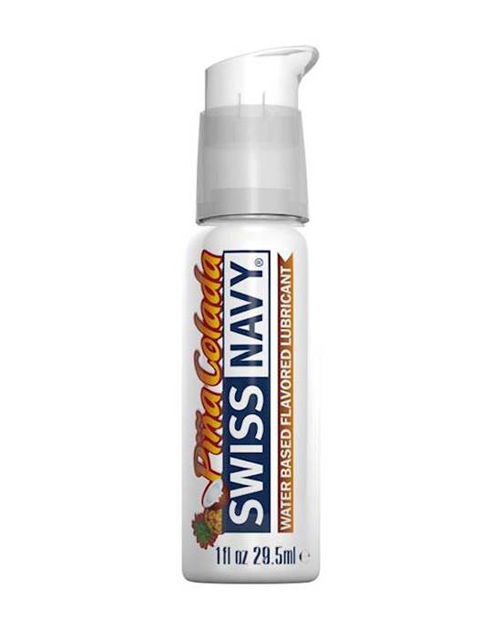 Swiss Navy Waterbased Flavoured Lubricant - Pina Colada - 30ml
