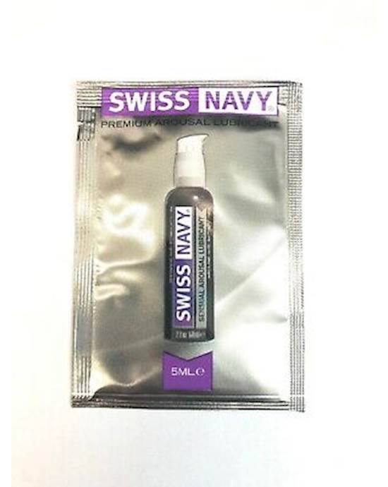 Swiss Navy Sensual Arousal Stimulating Lubricant - 5ml