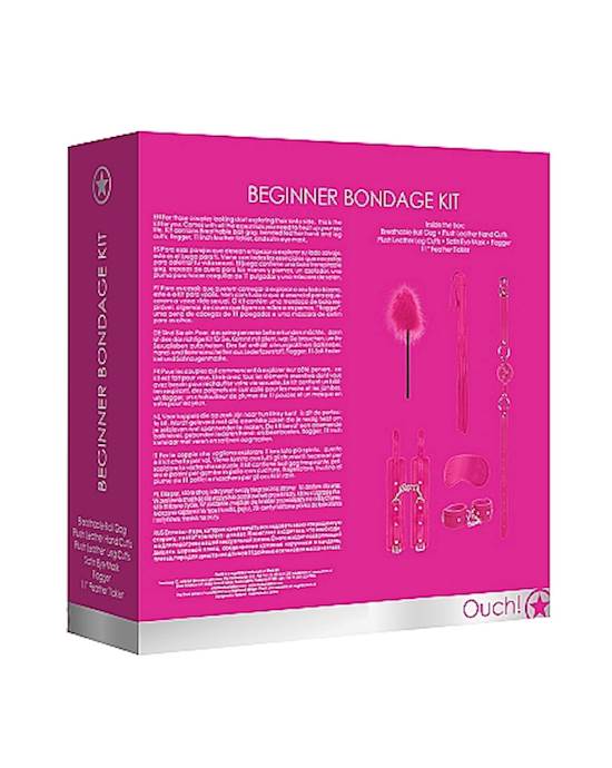 Beginners Bondage Kit- Pink