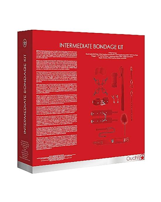 Intermediate Bondage Kit- Red