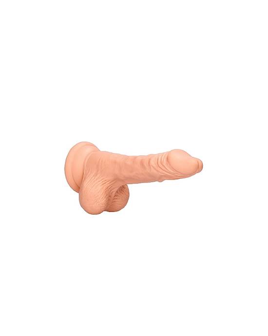 Realistic Dildo With Balls - 7 Inches