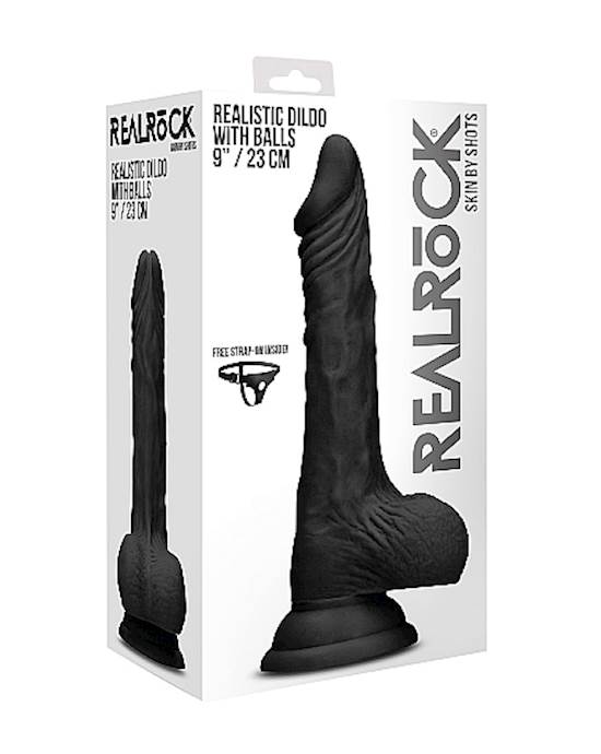 Realistic Suction Dildo With Balls